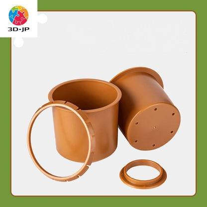 3D Puzzle Mouse Reading Club Flower Pot