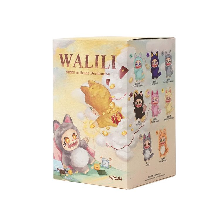 Wally Cat Blind Box Plush Keychain Figure