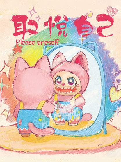 Wally Cat Blind Box Plush Keychain Figure
