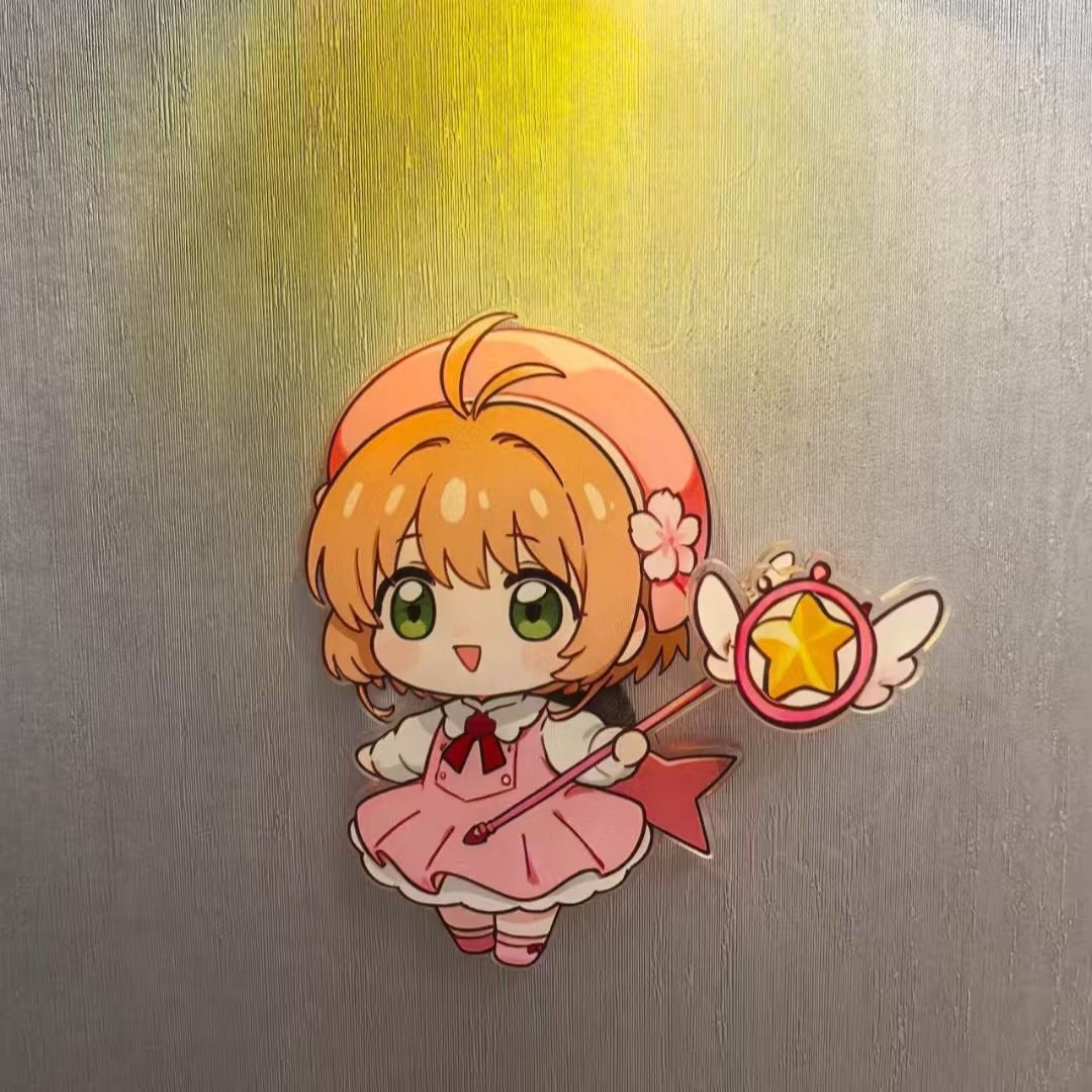 Cardcaptor Sakura Spinning Fridge Magnet Set