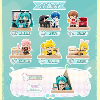 Blokees Hatsune Miku Chibi Collectible Figure Series 1 – Stage Party (Blind Box, 6 Characters)