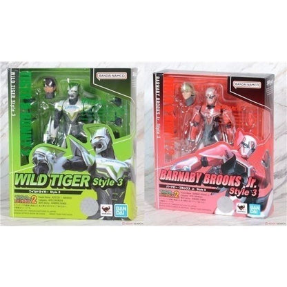 S.H.Figuarts Tiger & Bunny - Wild Tiger & Barnaby Brooks Jr. Style 3 Action Figure Set