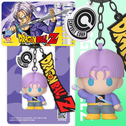 Dragon Ball Z Chibi Keychain Figures Set of 5 – Goku Vegeta Trunks Piccolo Buu PVC Anime Car Bag Charm