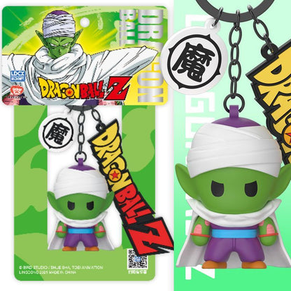 Dragon Ball Z Chibi Keychain Figures Set of 5 – Goku Vegeta Trunks Piccolo Buu PVC Anime Car Bag Charm