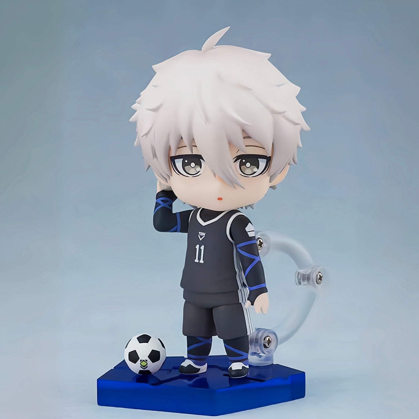 Blue Lock Nagi Seishiro Nendoroid Figure – Chibi Collectible Anime Figurine with Multiple Poses & Accessories