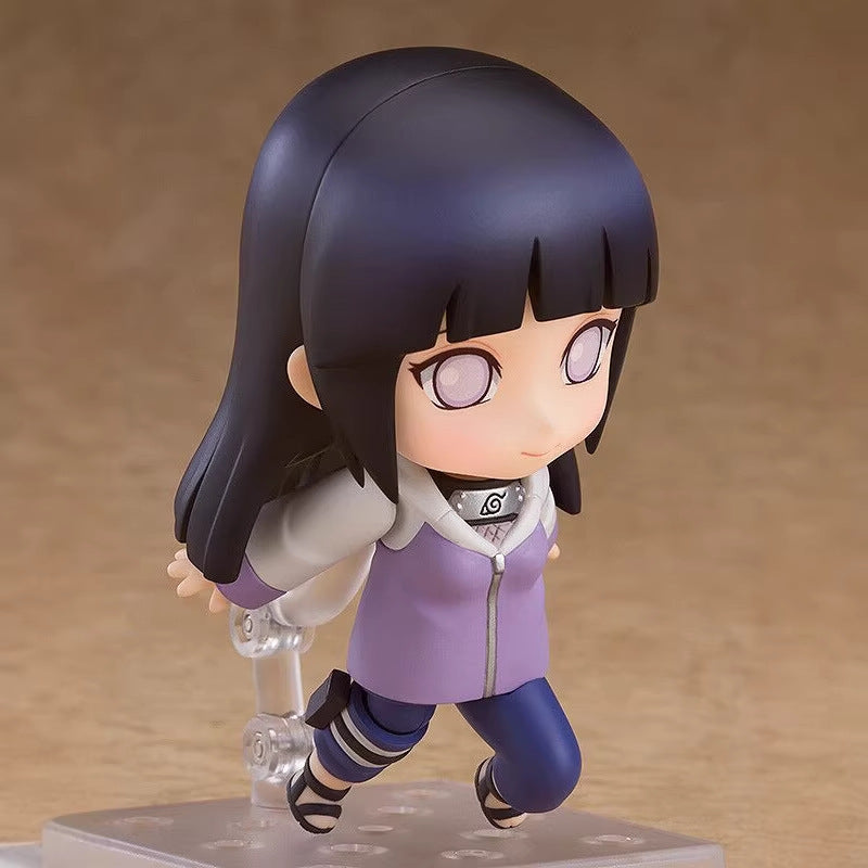 Nendoroid Hinata Hyuga | Naruto Shippuden Chibi Action Figure with Swappable Faces