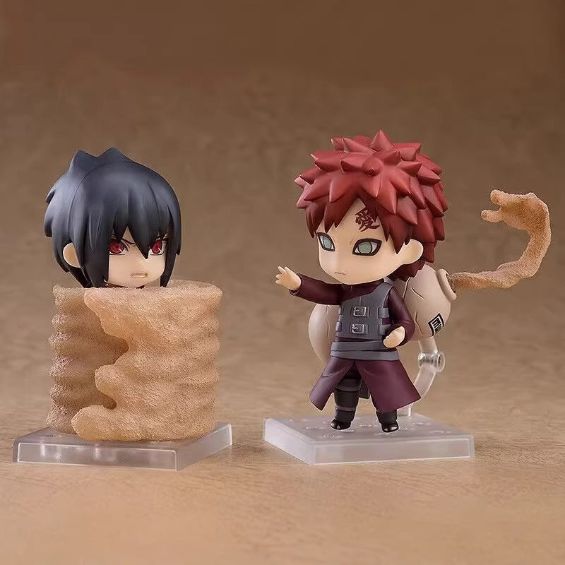 Naruto Shippuden Gaara Nendoroid Action Figure – Interchangeable Face Plates & Sand Armor Display Set