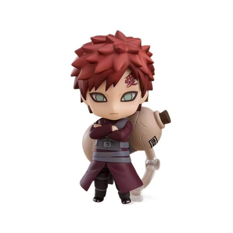 Naruto Shippuden Gaara Nendoroid Action Figure – Interchangeable Face Plates & Sand Armor Display Set