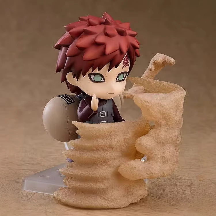 Naruto Shippuden Gaara Nendoroid Action Figure – Interchangeable Face Plates & Sand Armor Display Set