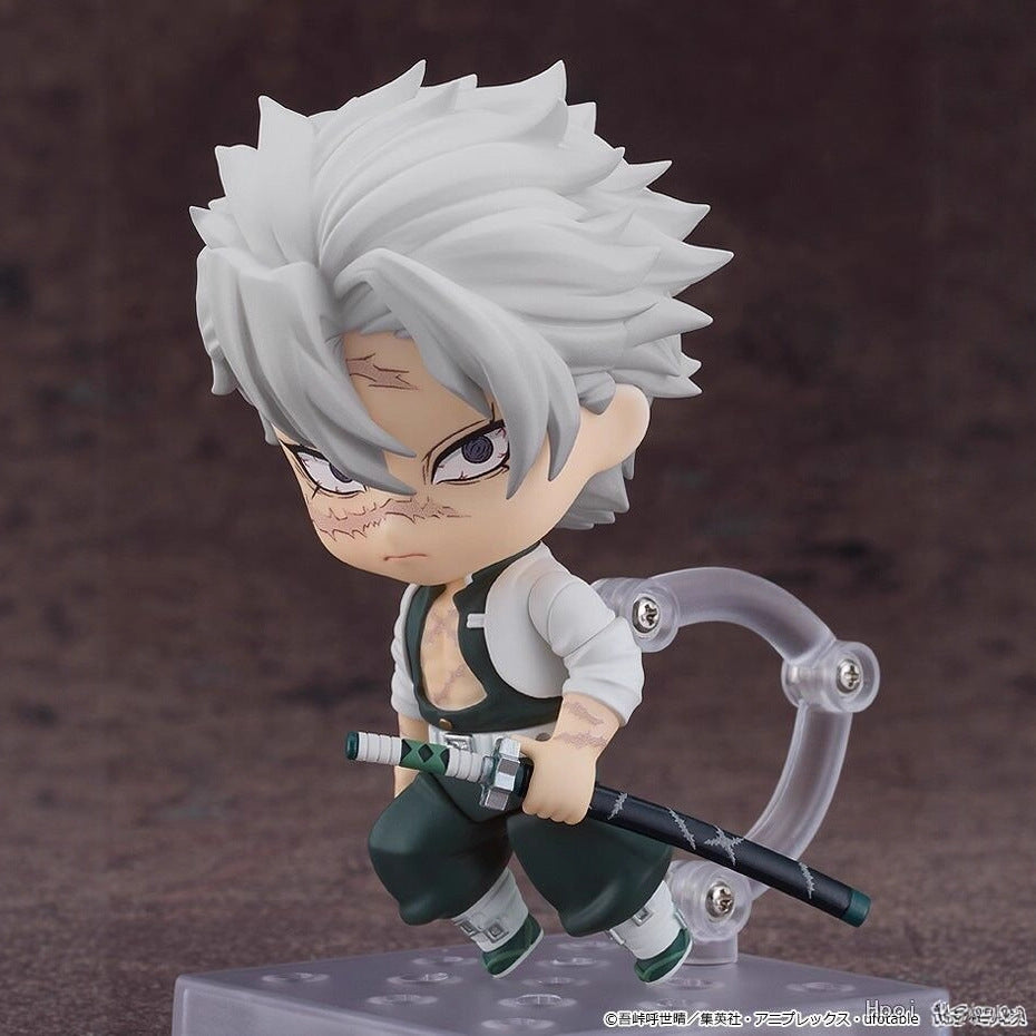 Nendoroid Demon Slayer: Kimetsu no Yaiba – Sanemi Shinazugawa Articulated Figure with Interchangeable Face Plates