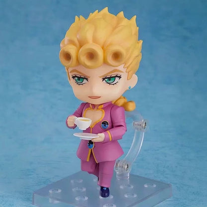 JoJo's Bizarre Adventure Golden Wind – Giorno Giovanna Nendoroid Action Figure with Interchangeable Face Plates