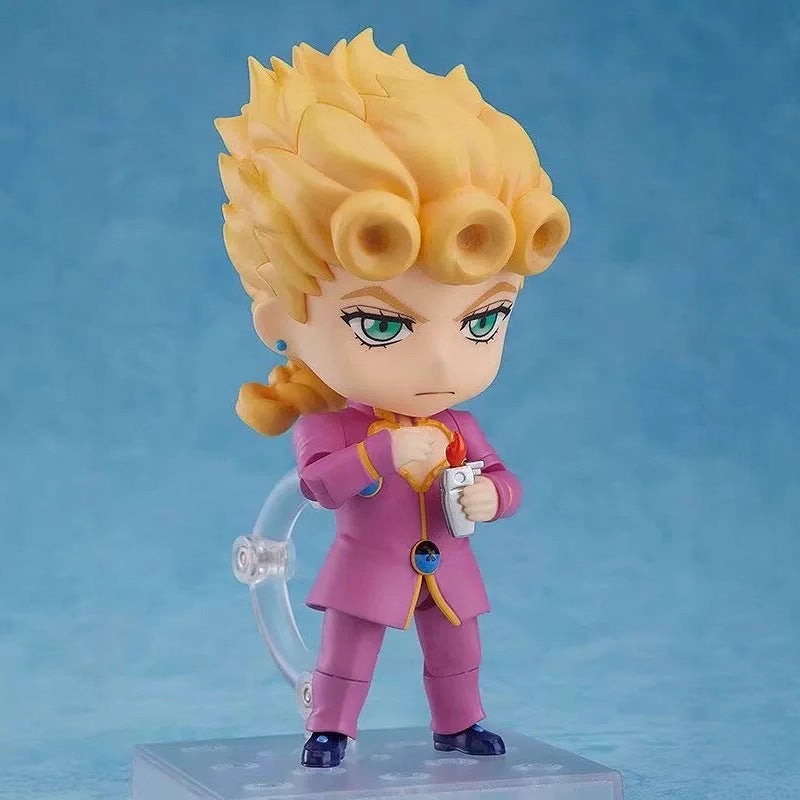 JoJo's Bizarre Adventure Golden Wind – Giorno Giovanna Nendoroid Action Figure with Interchangeable Face Plates