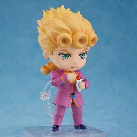 JoJo's Bizarre Adventure Golden Wind – Giorno Giovanna Nendoroid Action Figure with Interchangeable Face Plates