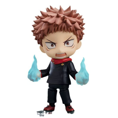 Jujutsu Kaisen Yuji Itadori Nendoroid Figure – Chibi Clay Poseable Action Figure with Interchangeable Face Plates