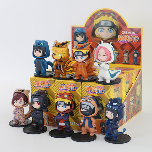 Naruto Gremlin Blind Box Mini Figure Set – Chibi Anime Collectible