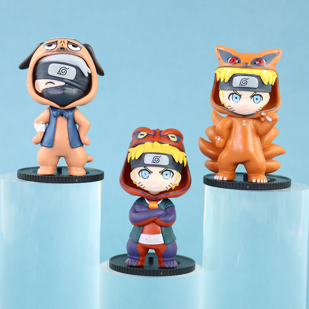 Naruto Gremlin Blind Box Mini Figure Set – Chibi Anime Collectible