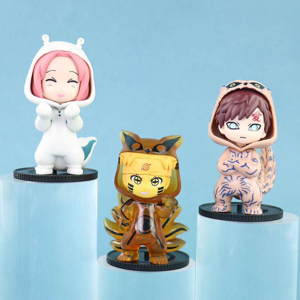 Naruto Gremlin Blind Box Mini Figure Set – Chibi Anime Collectible