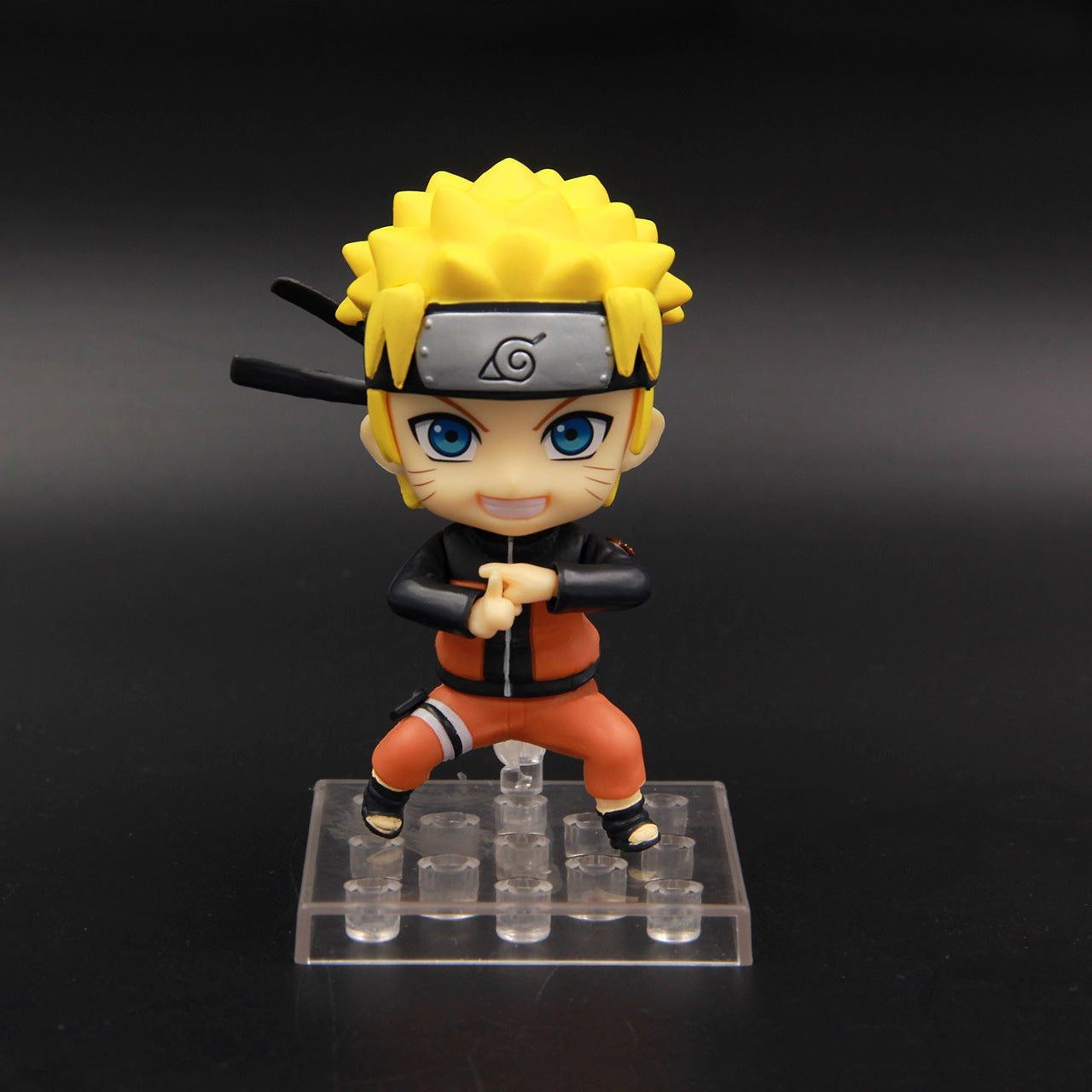 Naruto Shippuden Nendoroid Uzumaki Naruto Action Figure – Interchangeable Face Chibi Collectible