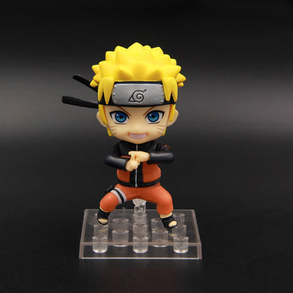 Naruto Shippuden Nendoroid Uzumaki Naruto Action Figure – Interchangeable Face Chibi Collectible