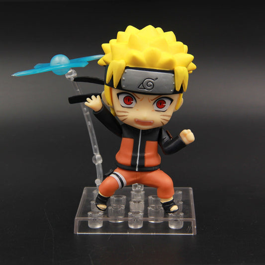 Naruto Shippuden Nendoroid Uzumaki Naruto Action Figure – Interchangeable Face Chibi Collectible