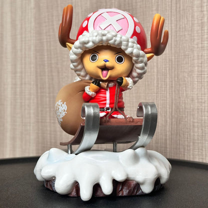 One Piece Chopper Christmas Santa Sleigh Figure