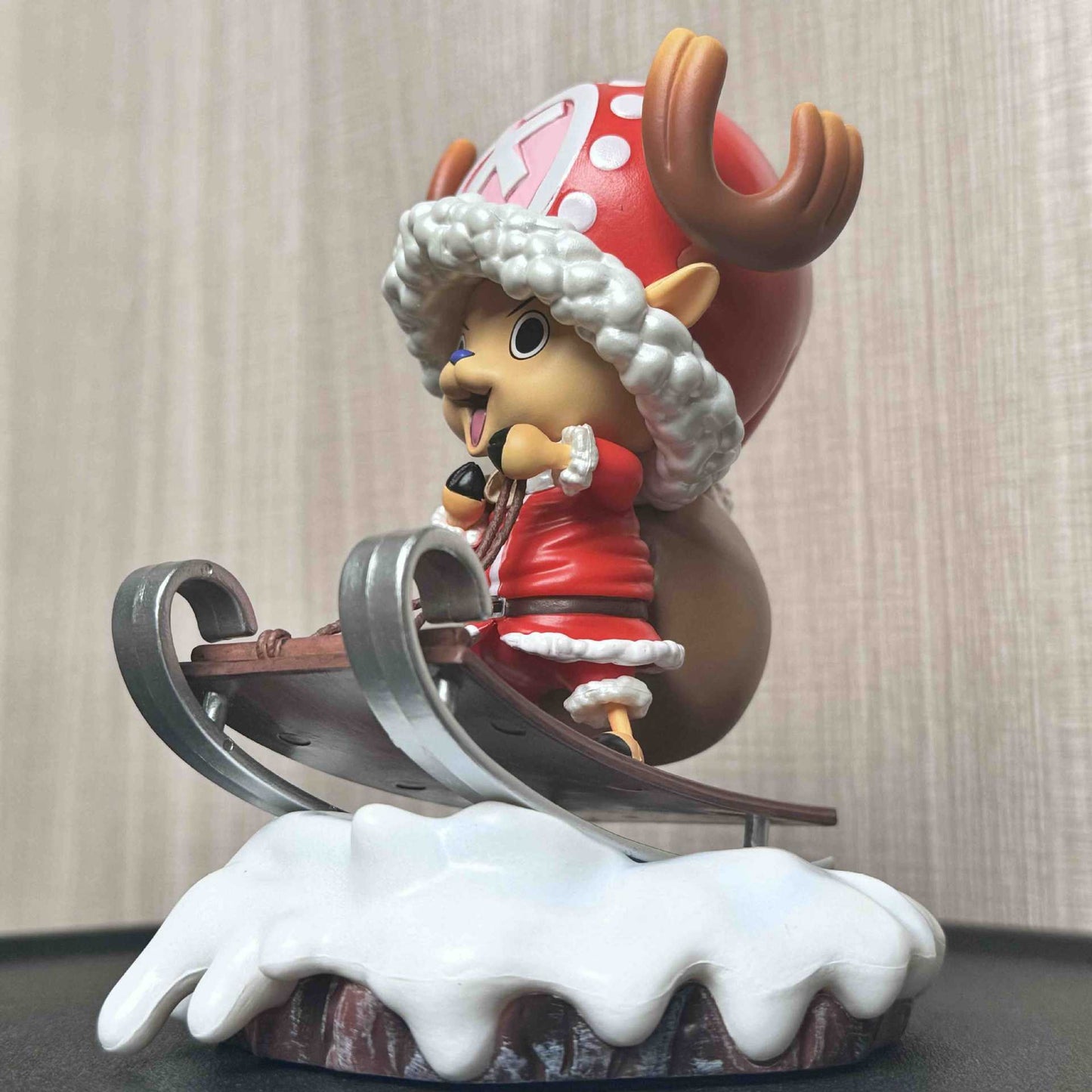 One Piece Chopper Christmas Santa Sleigh Figure