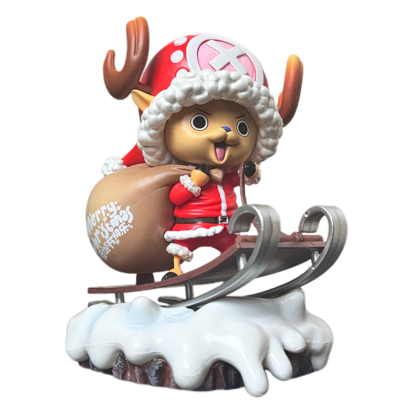 One Piece Chopper Christmas Santa Sleigh Figure