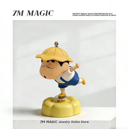 Crayon Shin-chan Spinning Cloud Desktop Figure