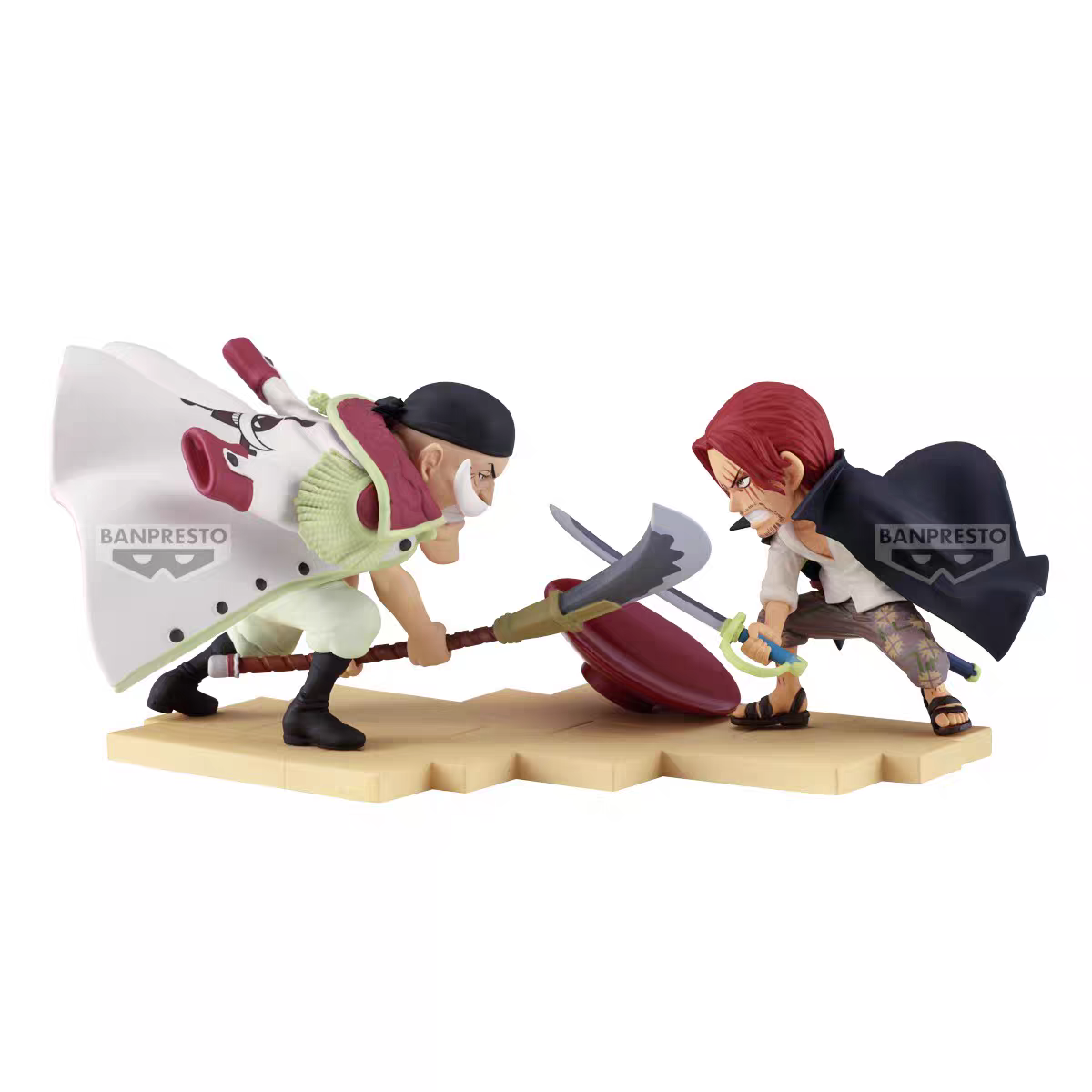 Banpresto One Piece Whitebeard vs Shanks Set