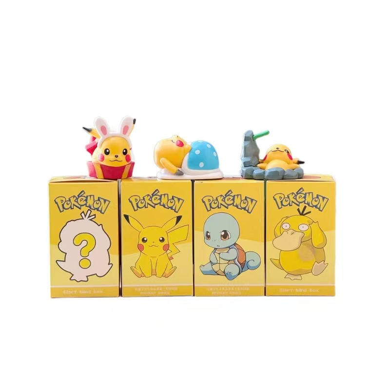 Pokemon Pikachu Food Theme Blind Box Figures