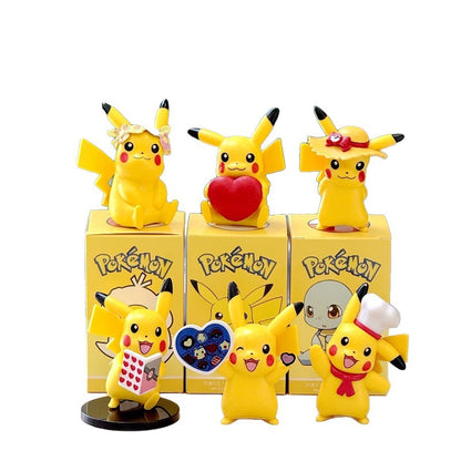 Pokemon Pikachu Heart Anime Collectible Figure