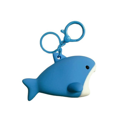 Shark Squeeze Pop-Out Fidget Keychain Toy