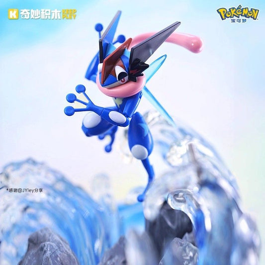Keeppley Pokemon Ash-Greninja Building Block Kit