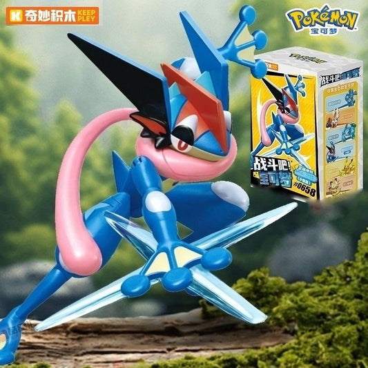 Keeppley Pokemon Ash-Greninja Building Block Kit