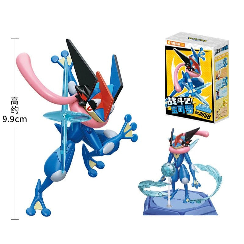 Keeppley Pokemon Ash-Greninja Building Block Kit