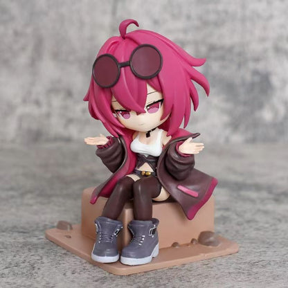 Honkai Star Rail Kafka Sitting Chibi Figure