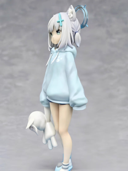 Blue Archive Shiroko Sunaookami Hoodie Figure