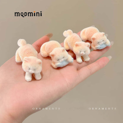 MQD Kids Cute Cat Hair Clips 4-Piece Set