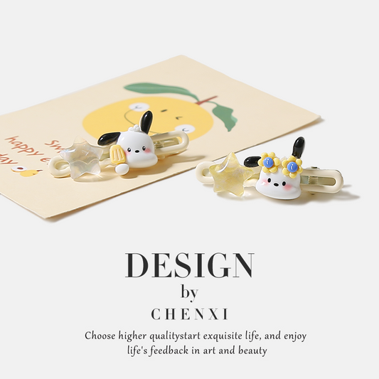Cute Pachacco Star Duck-Bill Hair Clip