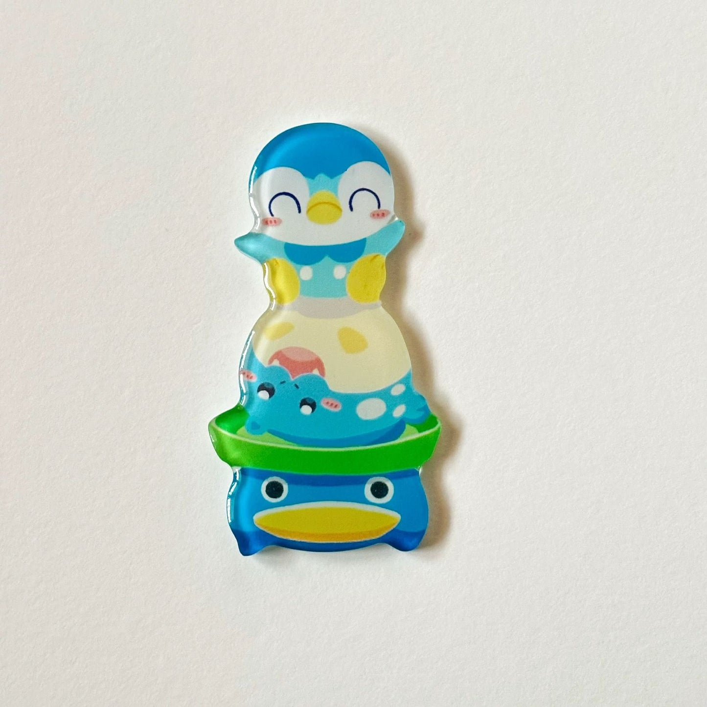 Pokemon Acrylic Hair Clip Set of 3