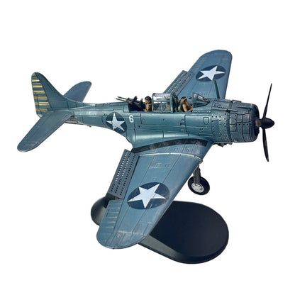 1/72 SBD Dauntless WWII Diecast Airplane Model