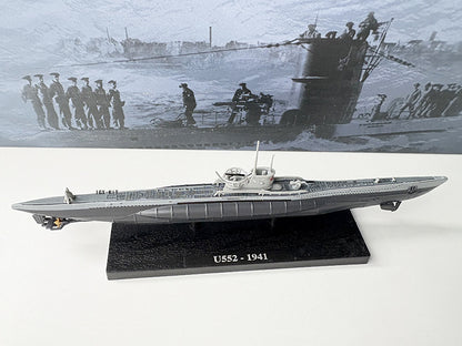 1/350 German U-552 U-Boat Diecast Model
