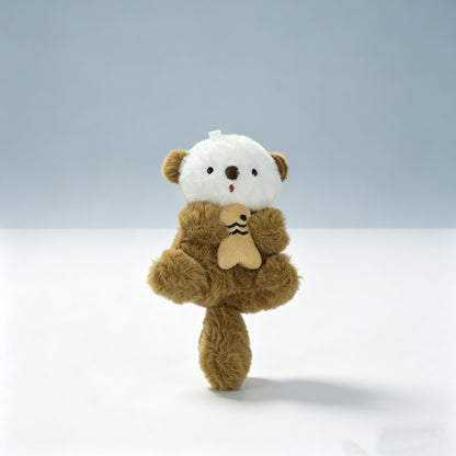 Cute Sea Otter Plush Keychain Bag Charm Pendant