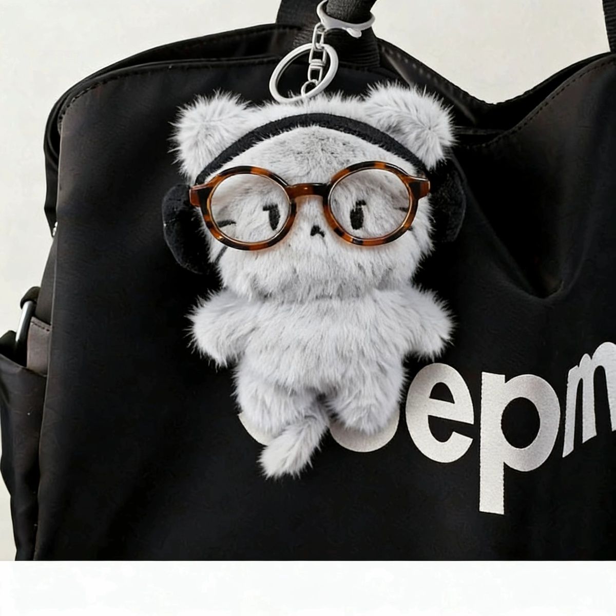 Cute Cat Plush Keychain Bag Charm Gift