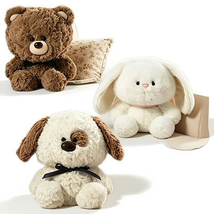 Cute Plush Stuffed Animal Bear Bunny Dog Toy Gift