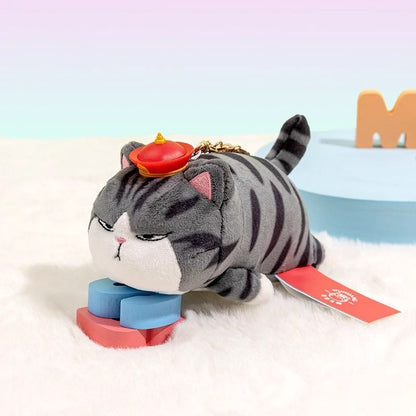 Cute Anime Cat Plush Keychain Bag Charm
