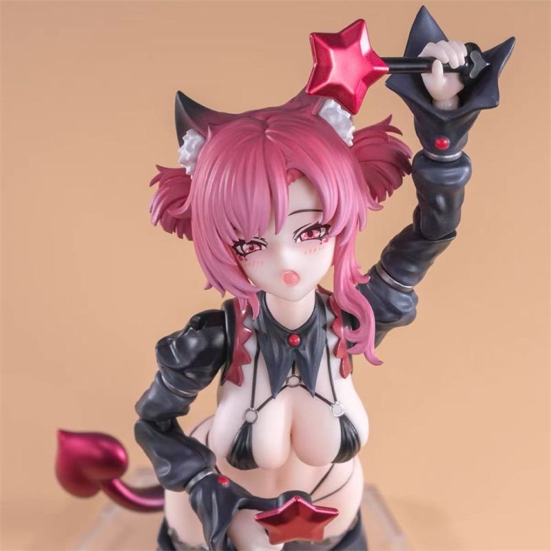 1/12 Apprentice Witch Hoshikawa Cat Girl Action Figure