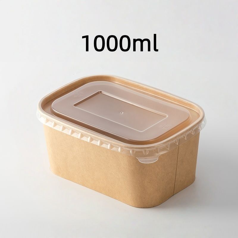 Kraft Paper Disposable Lunch Box Set