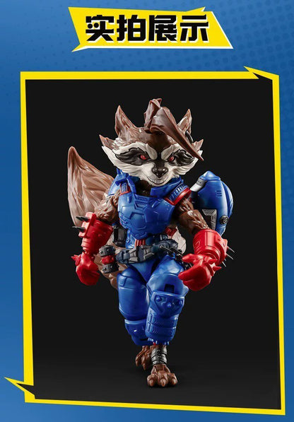 Blokees Marvel Rivals Rocket Raccoon Buildable Action Figure