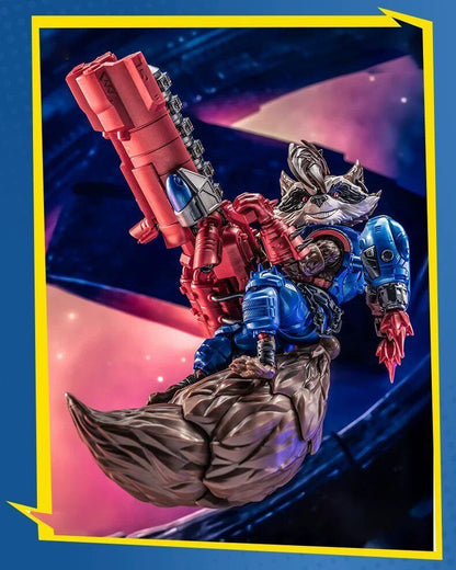 Blokees Marvel Rivals Rocket Raccoon Buildable Action Figure
